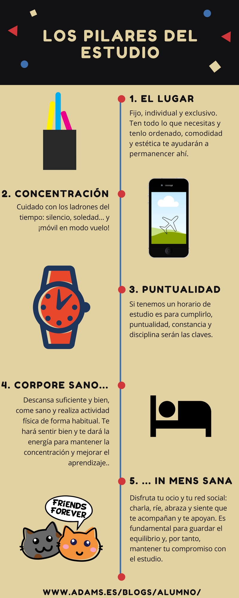 antes de empezar a estudiar